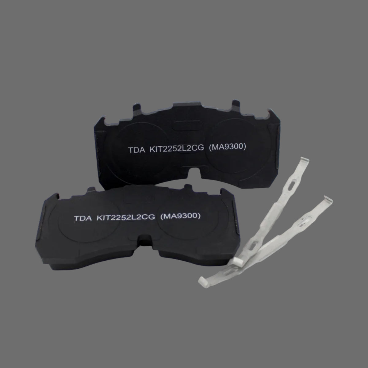 Air Disc Brake Pad Kit KIT2252L2CG for Freightliner Cascadia Kenworth Peterbilt Volvo