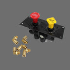 MV-3 Dash Control Valve Air Brake Module S21729 for Freightliner Kenworth Peterbilt Volvo Mack