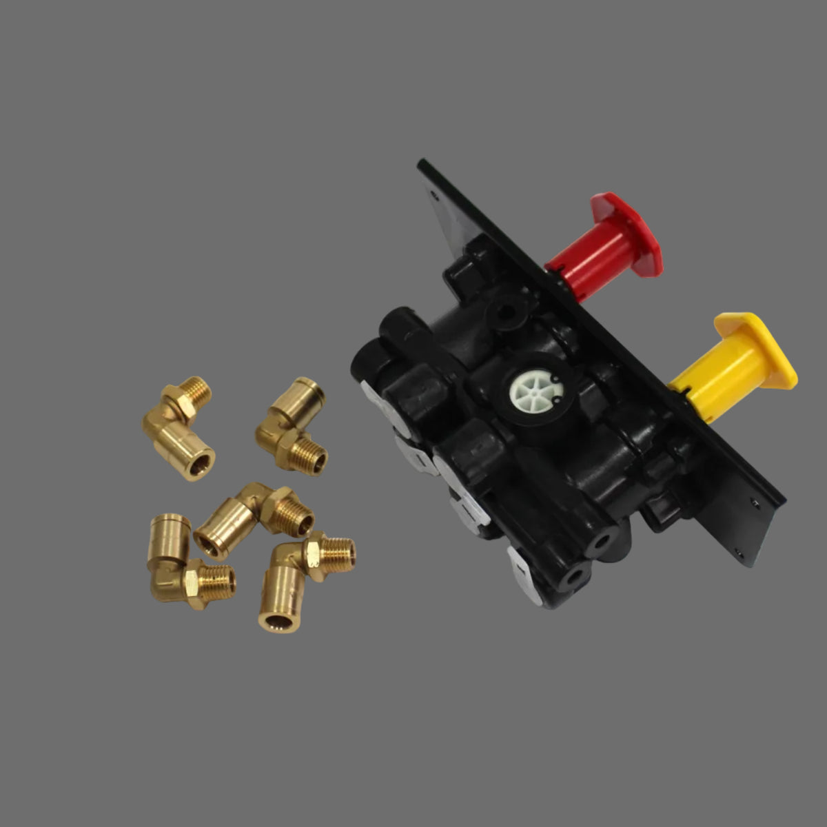 MV-3 Dash Control Valve Air Brake Module S21729 for Freightliner Kenworth Peterbilt Volvo Mack