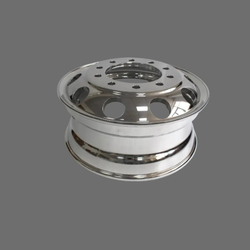 22.5x8.25 Forged Aluminum Wheel 10x285mm Hub Pilot Polished for Heavy-Duty Truck Trailer