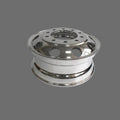 22.5x8.25 Forged Aluminum Wheel 10x285mm Hub Pilot Polished for Heavy-Duty Truck Trailer