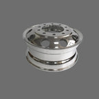 22.5x8.25 Forged Aluminum Wheel 10x285mm Hub Pilot Polished for Heavy-Duty Truck Trailer